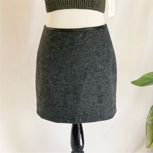 Madewell Wool Mini Skirt.  Size 2
